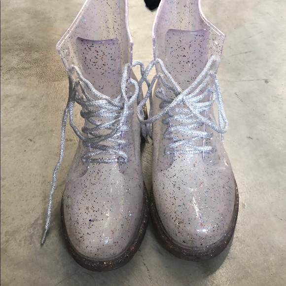 Urban Outfitters Shoes - Urban Outfitters Glitter Rainboots